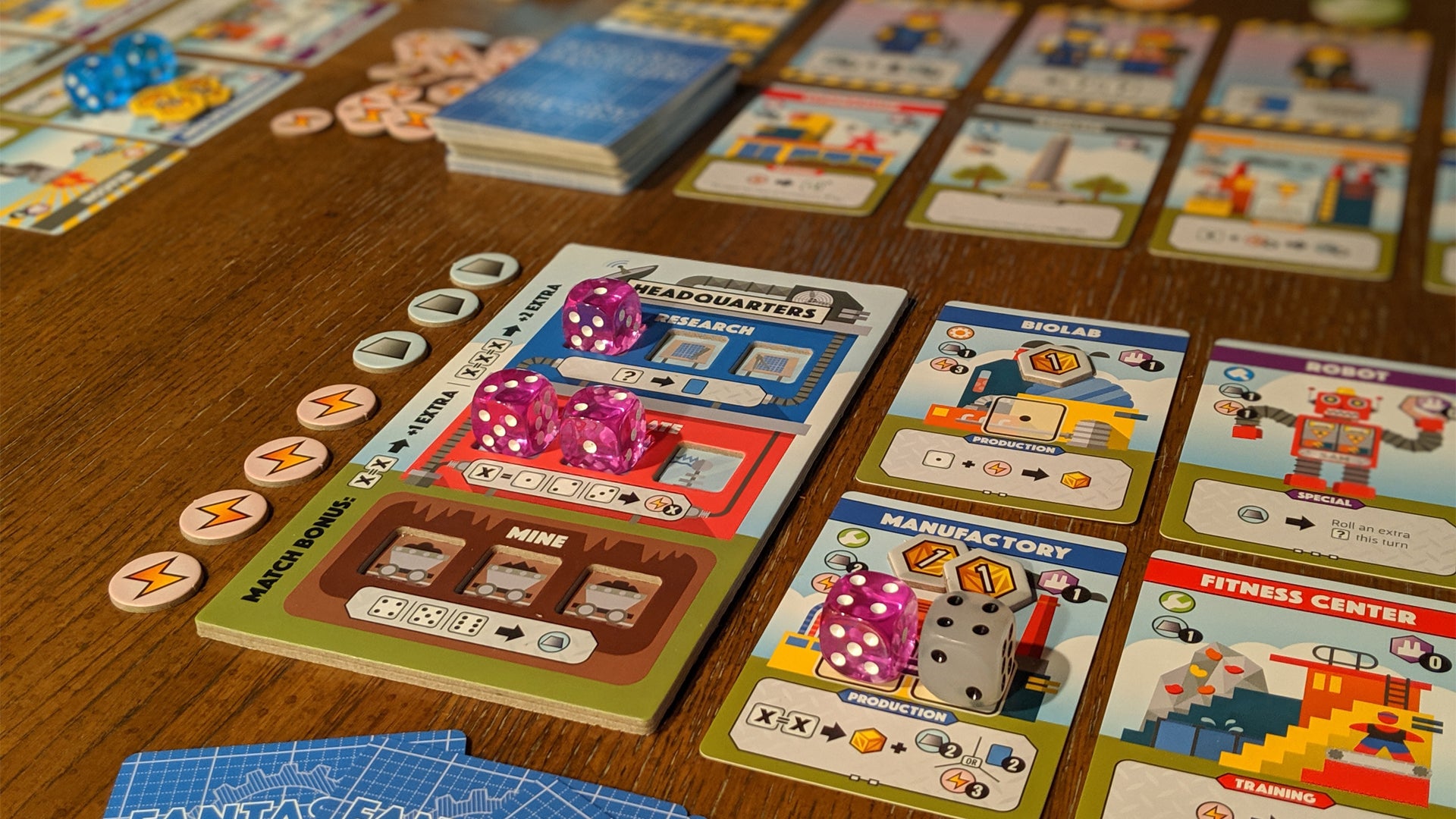 Fantastic Factories board game review enginebuilding made easy